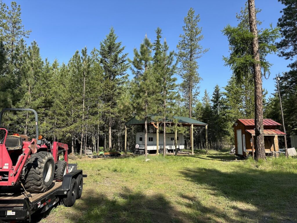 Parting shot of our camp area.
